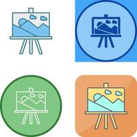Canvas Icon Design vector