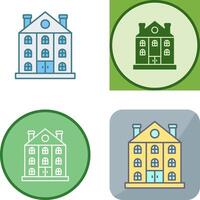 Mansion Icon Design vector