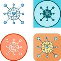 Internet Icon Design vector