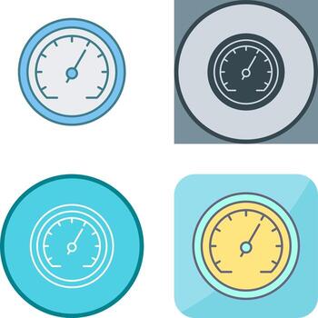 Speedometer Icon Design vector