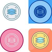 Layers Icon Design vector