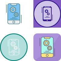 Setting Icon Design vector