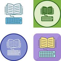 Study Icon Design vector