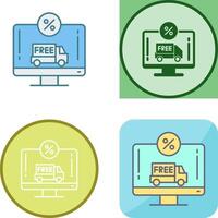 Discount Offer Icon Design vector