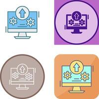 Upload Icon Design vector