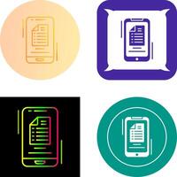 To Do List Icon Design vector
