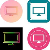 Monitor Icon Design vector