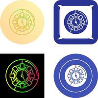 Time Management Icon Design vector