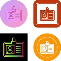 Identity Icon Design vector