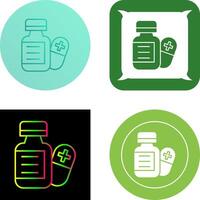 Pill Icon Design vector