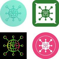Internet Icon Design vector
