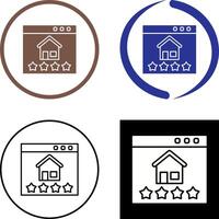 Rating Icon Design vector