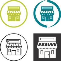 Retail Place Icon Design vector