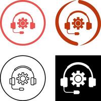 Customer Support Icon Design vector