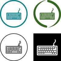 Keyboard Icon Design vector