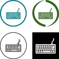 diseño de icono de teclado vector