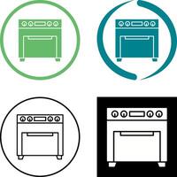 Oven Icon Design vector