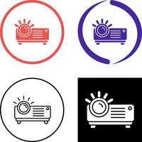 diseño de icono de proyector vector