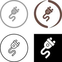 Plug Icon Design vector