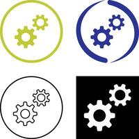 Setting Icon Design vector