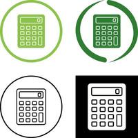 diseño de icono de calculadora vector