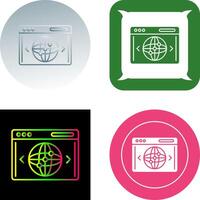 Website Icon Design vector