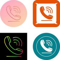 Phone Call Icon Design vector