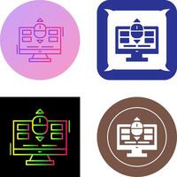Scroll Icon Design vector