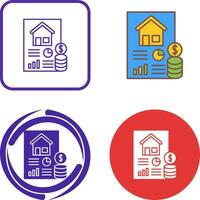 Loan Icon Design vector