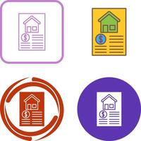 Document Icon Design vector