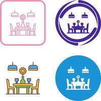 Table Icon Design vector