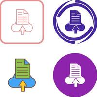 File Upload Icon Design vector