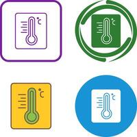 Thermometer Icon Design vector