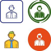 Customer Support Icon Design vector