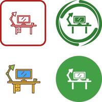 Workspace Icon Design vector