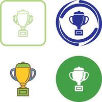 Trophy Icon Design vector