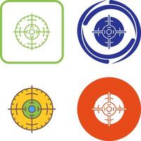 Target Icon Design vector