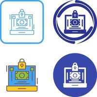 Secure Payment Icon Design vector