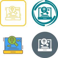 Find Location Icon Design vector