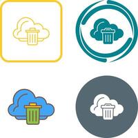 Trash Icon Design vector