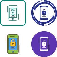 Lock Icon Design vector