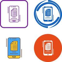To Do List Icon Design vector