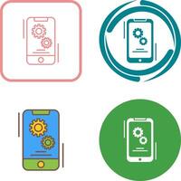 Setting Icon Design vector