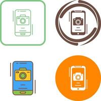 Camera Icon Design vector