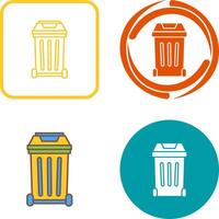 diseño de icono de basura vector