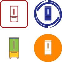 Refrigerator Icon Design vector