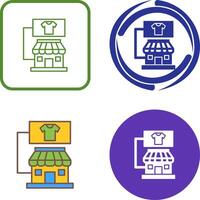 Store Icon Design vector