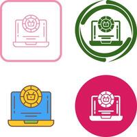 Token Icon Design vector