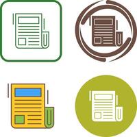 News Icon Design vector