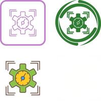 SEO Perfomance Icon Design vector